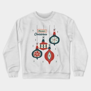 Mid-Century Atomic Christmas Crewneck Sweatshirt